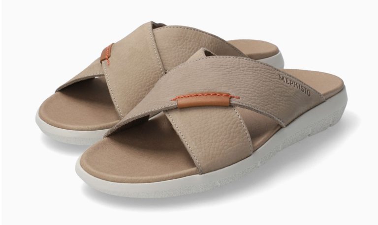 Mephisto CONRAD Heren Sandaal - Zandgrijs